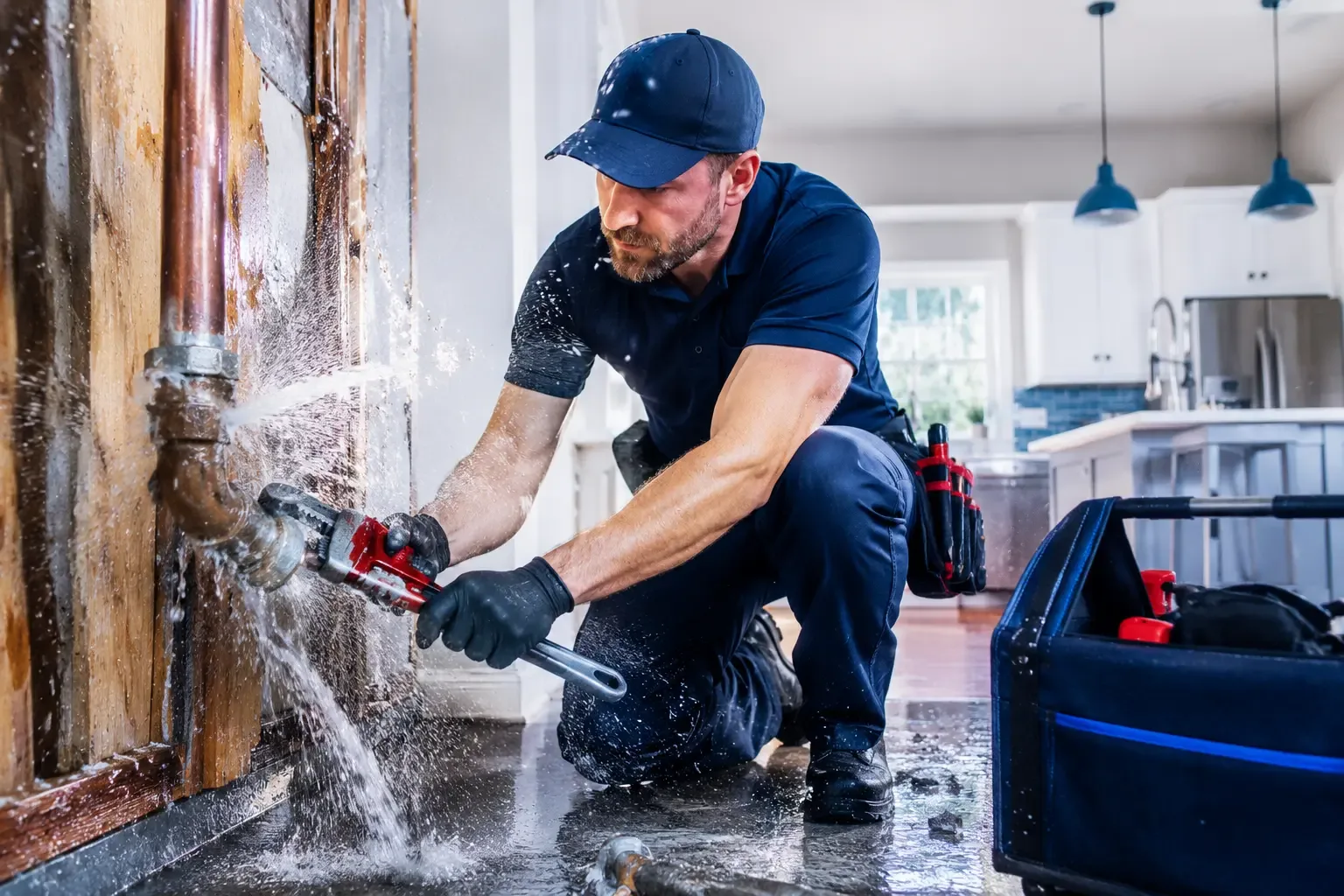 Local emergency pipe repair professionals in Sallis, MS